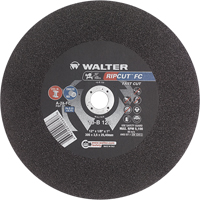 Ripcut™ Stainless Steel & Steel Cut-Off Wheel for Stationary Saws, 12" x 1/8", 1" Arbor, Type 1, Aluminum Oxide, 5100 RPM YC431 | GTA Hardware Inc