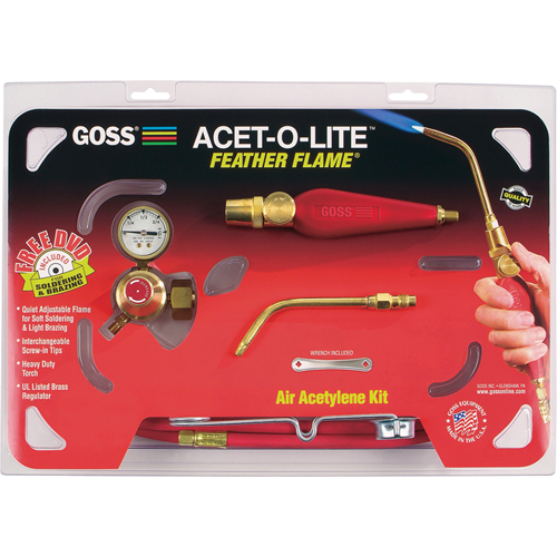 Air-Acetylene Feather Flame&reg; Torch Kits GTA Hardware Inc