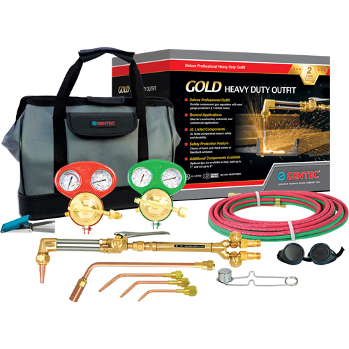 Commander Heavy-Duty Outfit, 1/2" Cut, 1/2" Weld GTA Hardware Inc