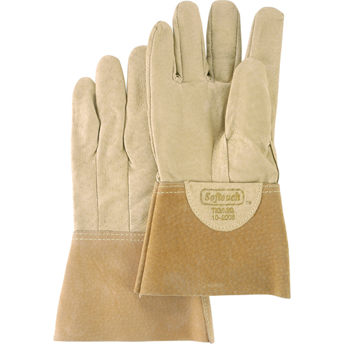 Gants de soudage Softouch, Cuir de porc, Taille Moyen GTA Hardware Inc