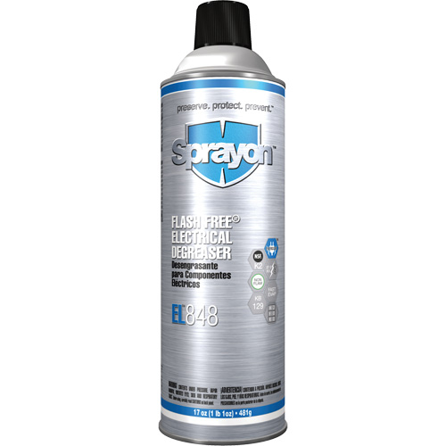 EL848 Flash Free&reg; Electrical Degreaser, Aerosol Can GTA Hardware Inc