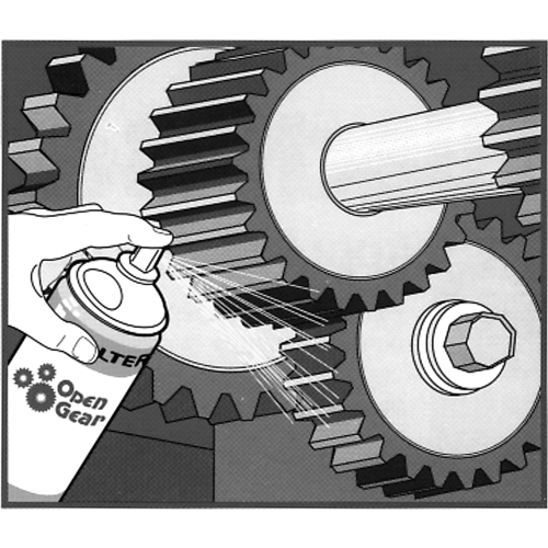 Lubrifiant OPEN GEAR, Canette a&eacute;rosol GTA Hardware Inc