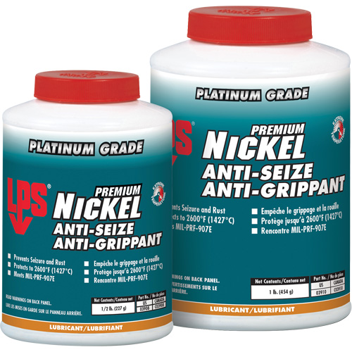 Antigrippant au nickel, Bouteille, 1800°F (982°C) temp. max. GTA Hardware Inc