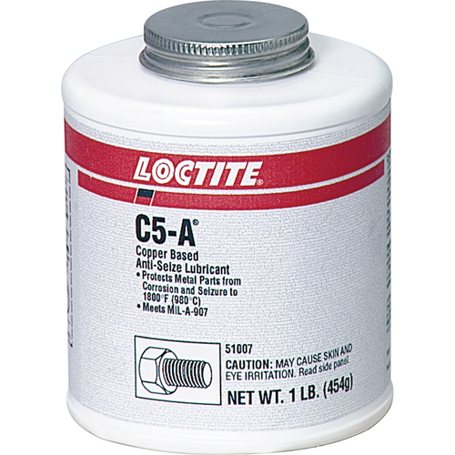 C5-A Copper Based Anti-Seize, 543 g., Brush Top Can, 1800°F (982°C) Max Temp. GTA Hardware Inc