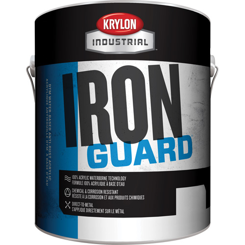 &eacute;mail industriel &agrave; base d'eau Iron Guard, 3,78 L, Gallon, Rouge GTA Hardware Inc