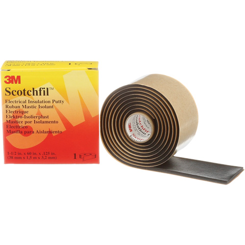 Mastic isolant Scotchfil, Rouleau, Noir GTA Hardware Inc