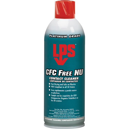 CFC Free NU LVC Contact Cleaner, Aerosol Can GTA Hardware Inc