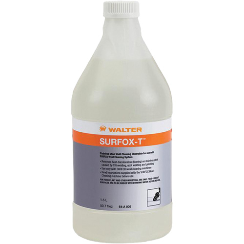 Nettoyant de soudures SURFOX-T, 1,5 L, Bouteille GTA Hardware Inc