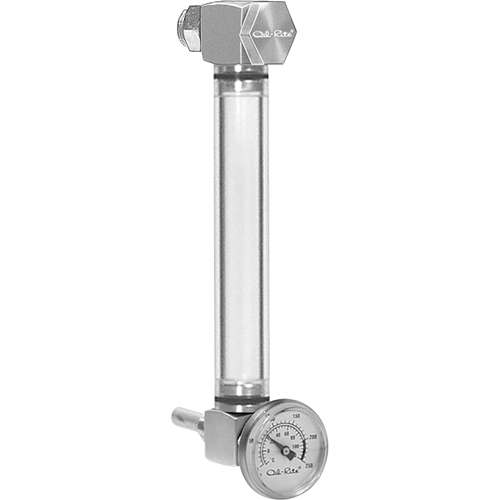 Indicateur de niveau &agrave; liquide en Rond Nylon, Filet&eacute;, 9" lo, 205°F (96,11° C) GTA Hardware Inc