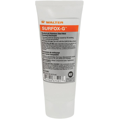 Nettoyant pour soudures SURFOX-G, Bouteille GTA Hardware Inc