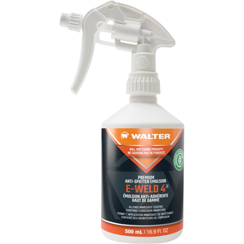 Solution anti-&eacute;claboussures E-WELD 4, Bouteille vaporisateur GTA Hardware Inc