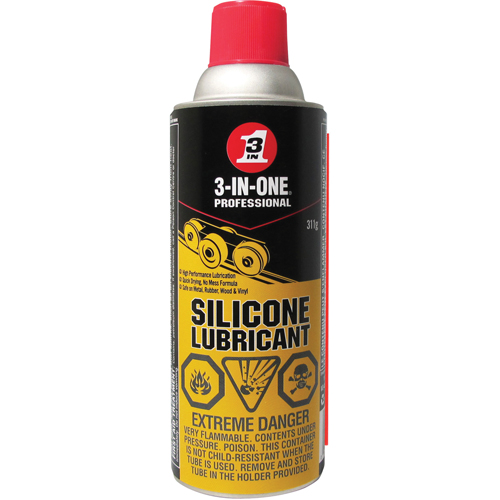 3-IN-1&reg; Silicone Lubricant, Aerosol Can GTA Hardware Inc