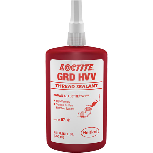 Scellant &agrave; filet 571, Bouteille, 250 ml, -54° C - 149° C/-65° F - 300° F GTA Hardware Inc