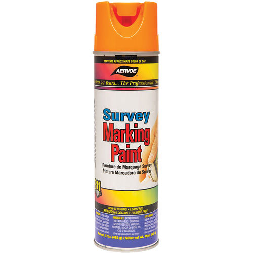 Solvent-Based Marking Paint, 17 oz., Aerosol Can GTA Hardware Inc