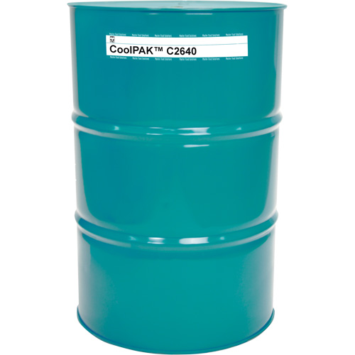 Liquide pour le travail des m&eacute;taux synth&eacute;tique peu mousseux CoolPAK, Baril GTA Hardware Inc