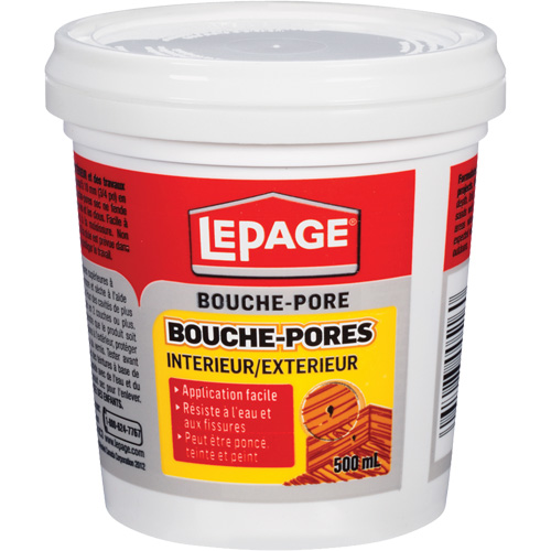 Interior and Exterior Wood Filler, 500 ml GTA Hardware Inc