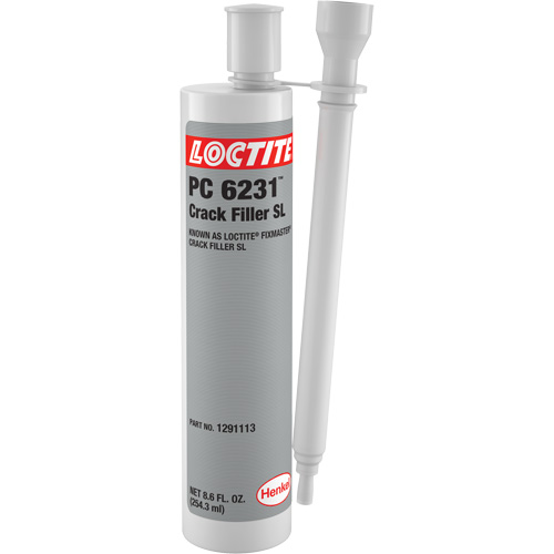 Bouche-fentes SL Loctite Fixmaster, 8,6 oz liq., Cartouche double, Gris GTA Hardware Inc