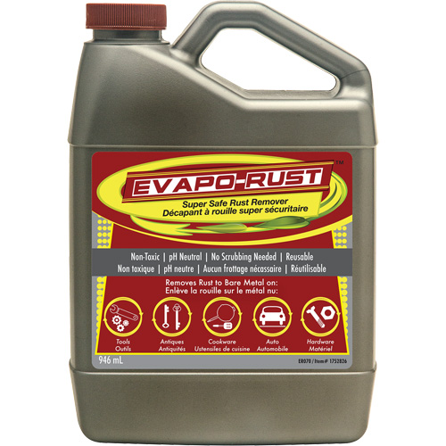 Agent antirouille super s&eacute;curitaire Evapo-Rust, Cruche GTA Hardware Inc