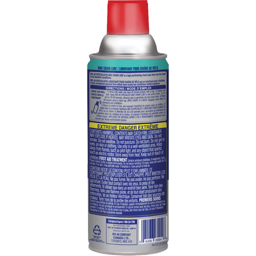 Lubrifiant pour chaîne de v&eacute;lo, Canette a&eacute;rosol GTA Hardware Inc