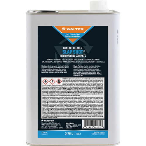 SLAP SHOT Contact Cleaner, Jug GTA Hardware Inc
