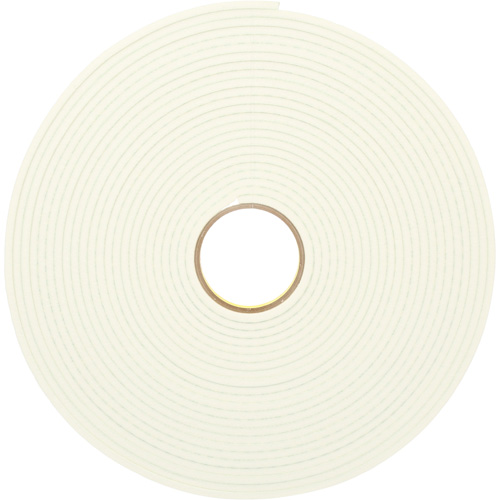 Ruban double face en mousse d'ur&eacute;thane, 16,5 m (54') lo x 12,7 mm (1/2") la, 25 mils, Ur&eacute;thane GTA Hardware Inc