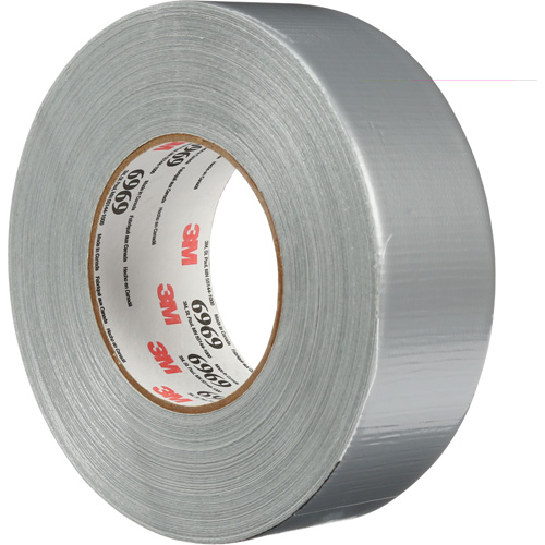 Ruban pour conduits extra robuste 6969, 10,7 mils, Argent, 48 mm (2") x 55 m (180') GTA Hardware Inc