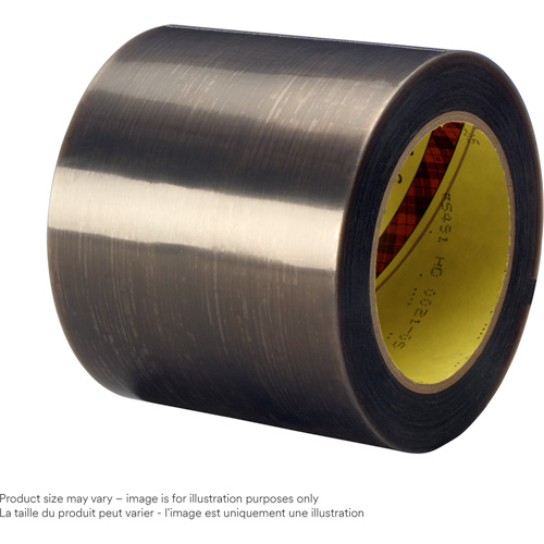 PTFE Film Tape, PTFE, 50.8 mm (2") W x 33 m (108') L, 6.5 mils Thick GTA Hardware Inc