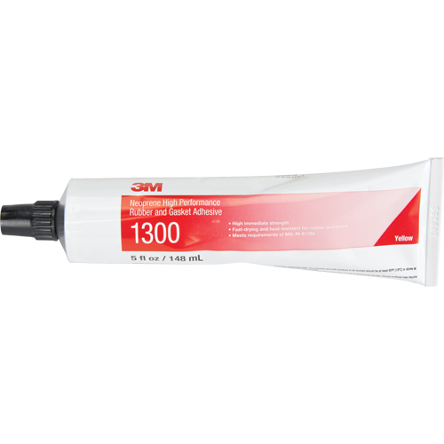 Rubber & Gasket Adhesive, Tube, Yellow GTA Hardware Inc