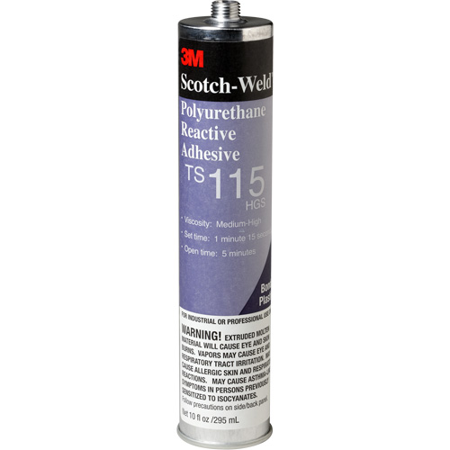 Scotch-Weld PUR Adhesive, 10 oz., Cartridge, Clear GTA Hardware Inc