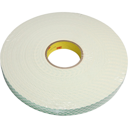 Foam Tape, 33 m (108') L x 25.4 mm (1") W, 1.5 mils, Urethane GTA Hardware Inc