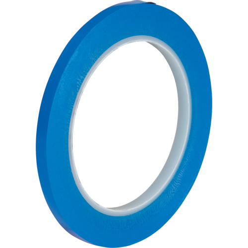 471 Vinyl Tape, 6 mm (1/4") W x 32.9 m (108') L, 5.3 mils, Blue GTA Hardware Inc