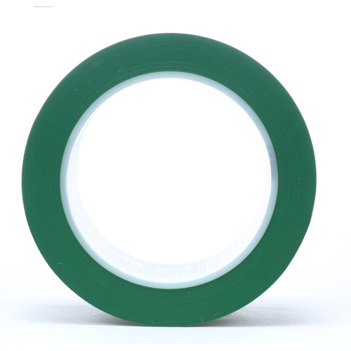 471 Vinyl Tape, 50.8 mm (2") W x 32.9 m (108') L, 5.2 mils, Green GTA Hardware Inc