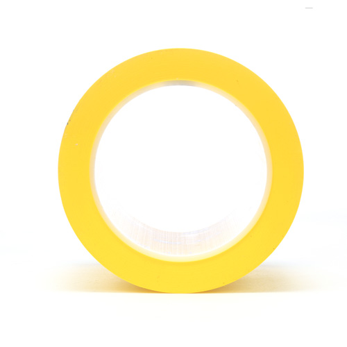 471 Vinyl Tape, 102 mm (4") W x 32.9 m (108') L, 5.2 mils, Yellow GTA Hardware Inc
