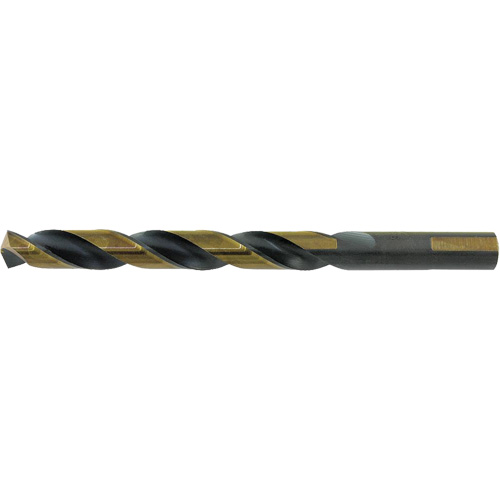 Jet-Kut&reg; Black & Gold Premium M2 Prentice Drill Bit, 9/16", High Speed Steel, 135° Point GTA Hardware Inc