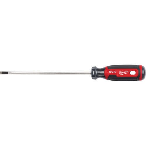 Tournevis d&eacute;b&eacute;niste, Tige de 3/16", Ronde, 254 mm lo, Prise en Coussin&eacute;e GTA Hardware Inc
