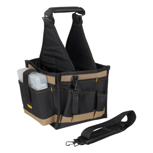 Tool Pouches, Canvas, 25 Pockets, Black GTA Hardware Inc