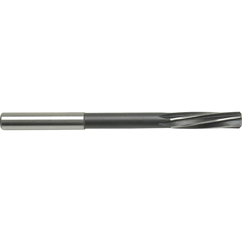 Chucking Reamer, #3, Spiral Flute, Cobalt, Straight Shank GTA Hardware Inc
