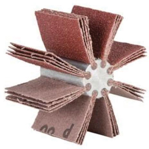 Plain Flap B-830 Bore Polisher, Aluminum Oxide, 60 Grit, 6-3/4" x 1-1/2" GTA Hardware Inc