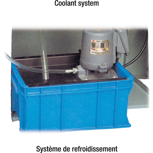 Scies &agrave; ruban pour le m&eacute;tal avec Geardrive, Horizontal/Vertical, Capacit&eacute; de coupe Rond 7" et 7" x 12" rectangulaire GTA Hardware Inc