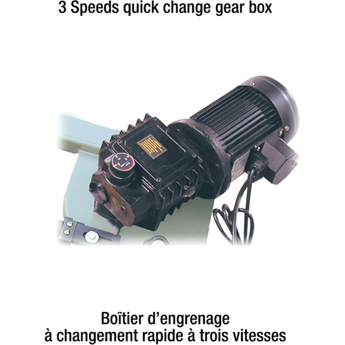 Scies &agrave; ruban pour le m&eacute;tal avec Geardrive, Horizontal/Vertical, Capacit&eacute; de coupe Rond 7" et 7" x 12" rectangulaire GTA Hardware Inc