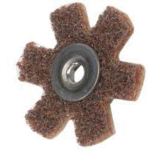 Abrasotex Surface Preparation Star, 1-1/2" Dia., Coarse Grit, Aluminum Oxide GTA Hardware Inc