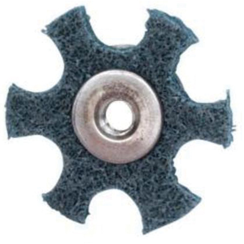 Abrasotex Surface Preparation Star, 1-1/2" Dia., Very Fine Grit, Aluminum Oxide GTA Hardware Inc