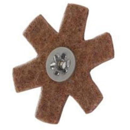 Abrasotex Surface Preparation Star, 3" Dia., Coarse Grit, Aluminum Oxide GTA Hardware Inc