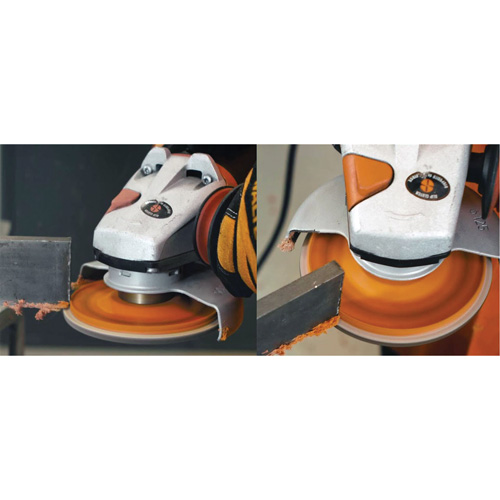 Enduro-Flex Flap Disc, 4-1/2" x 5/8"-11, Type 27, 40 Grit, Zirconia Alumina GTA Hardware Inc