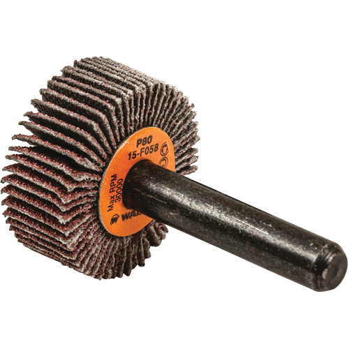 Flap Wheels-Coolcut Flap Wheels, Aluminum Oxide, 80 Grit, 1" x 3/8" x 1/4" GTA Hardware Inc