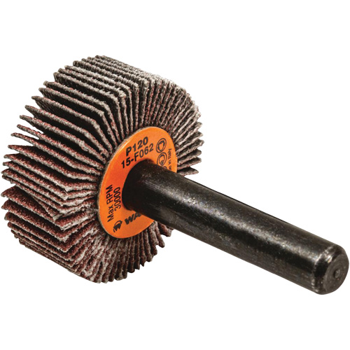 Flap Wheels-Coolcut Flap Wheels, Aluminum Oxide, 120 Grit, 1" x 3/8" x 1/4" GTA Hardware Inc