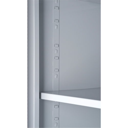 Deep Door Combination Cabinets, 38" W x 24" D x 72" H, Grey GTA Hardware Inc