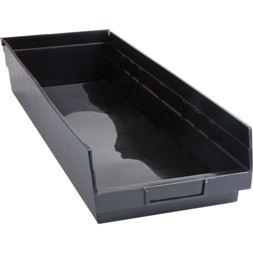 Recycled Shelf Bins, 8-1/8" W x 23-5/8" D x 4" H, 50 lbs. Capacity GTA Hardware Inc