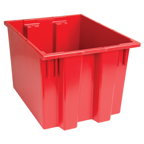 Contenants Stack & Nest, 13" x 19,5" x 15,5", Rouge GTA Hardware Inc
