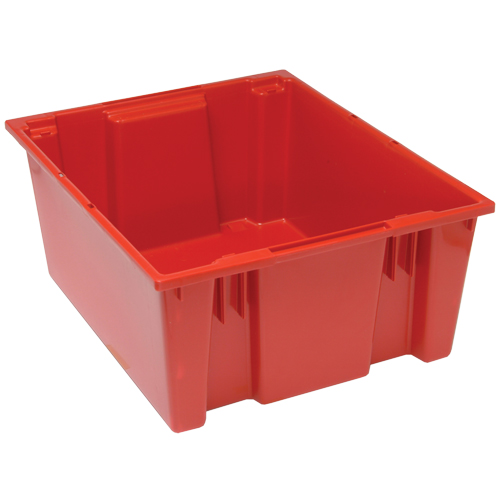 Contenants Stack & Nest, 10" x 23,5" x 19,5", Rouge GTA Hardware Inc